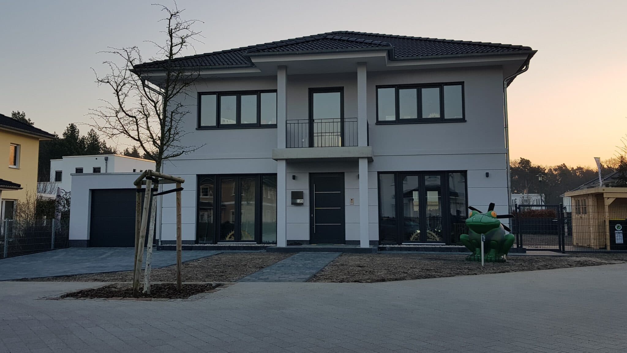 Schlüsselfertige Stadtvilla in Potsdam – HBG Hochbau Berlin (Ansicht 2)